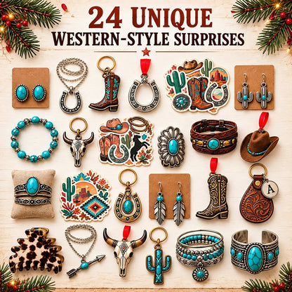 🤠24-Day Cowgirl Christmas Countdown Calendar(✨Buy 2 Free Shipping)