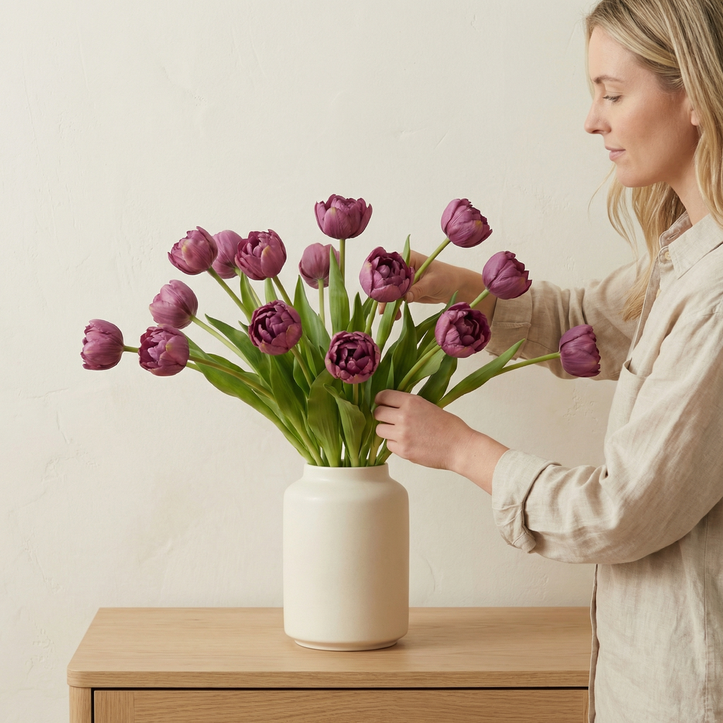 Double Tulip Stem