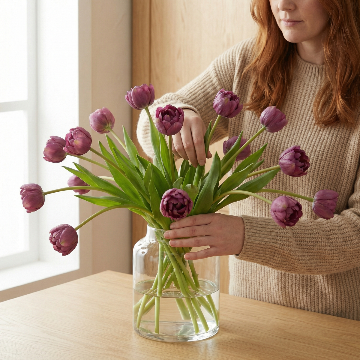 Double Tulip Stem