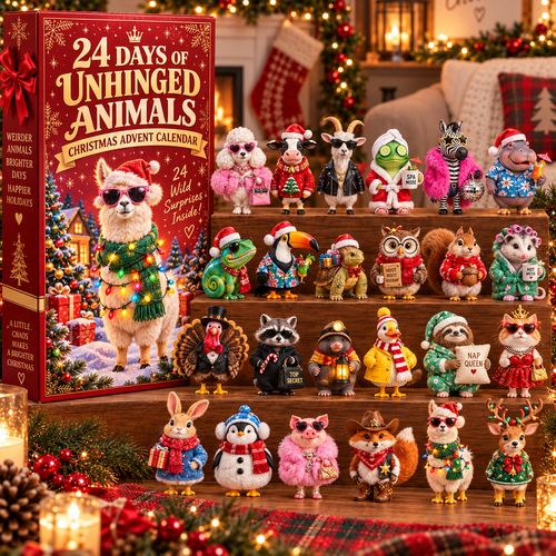 🔥😂Unhinged animals – 24-Day Christmas Advent Calendar
