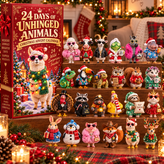 🔥😂Unhinged animals – 24-Day Christmas Advent Calendar
