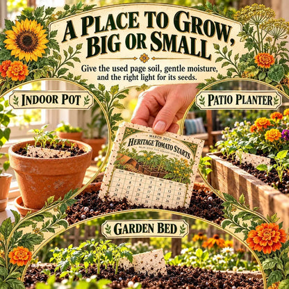 🌱 2027 Heirloom Garden Plantable Seed Calendar🌼