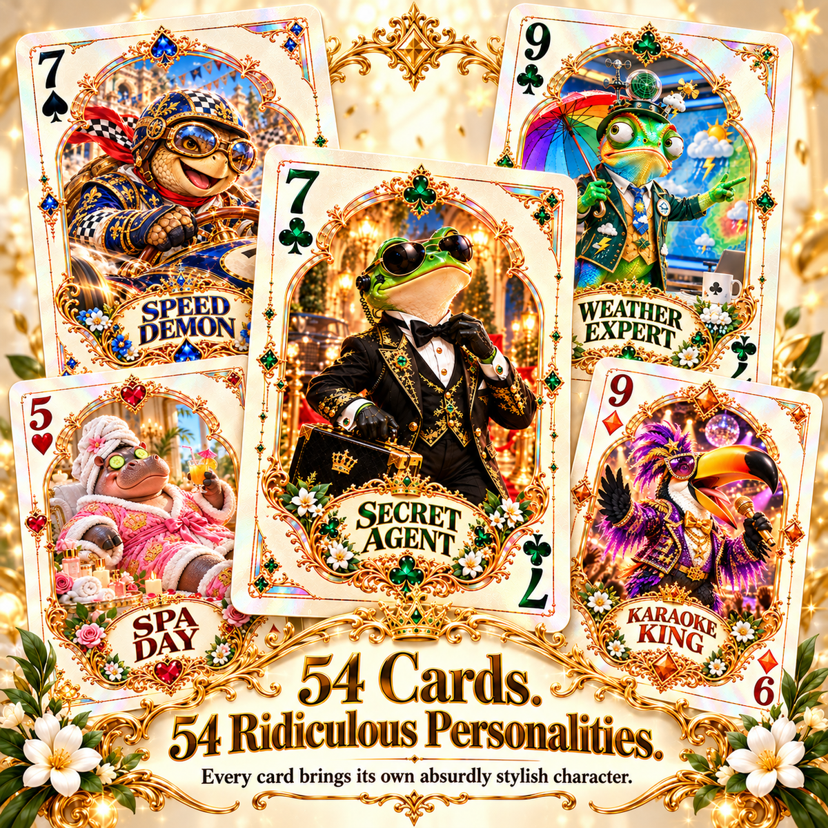 THE UNHINGED ANIMAL DECK — THE CHAOS FASHION SHOW