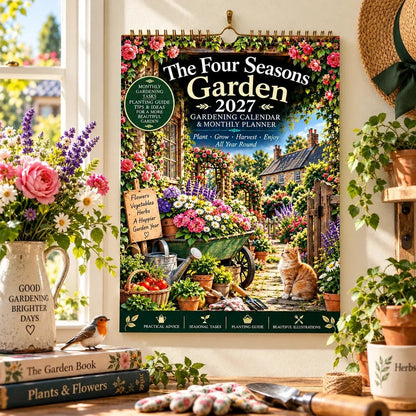 🌿2027 Four Seasons Gardening Calendar & Monthly Planner