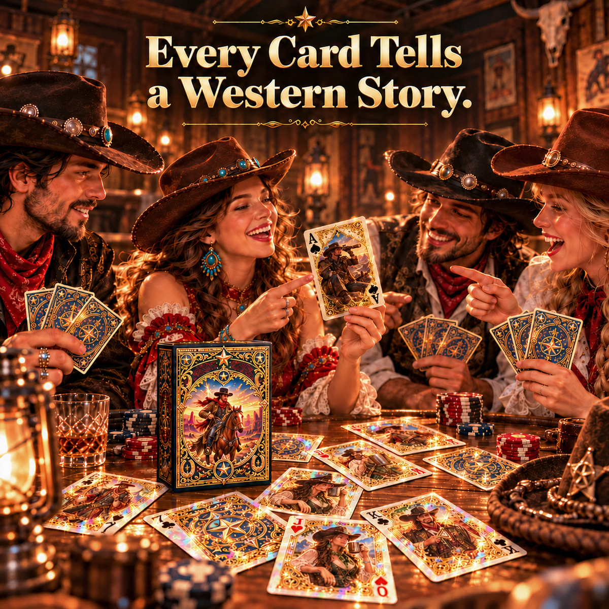 🤠Christmas Holiday Cheer Playing Cards