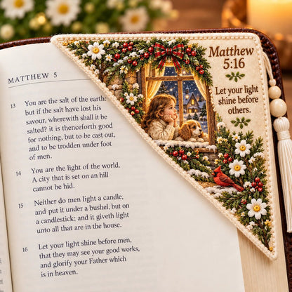 🔥LAST DAY 50% OFF - ✝️ Embroidered Bible Corner Bookmarks