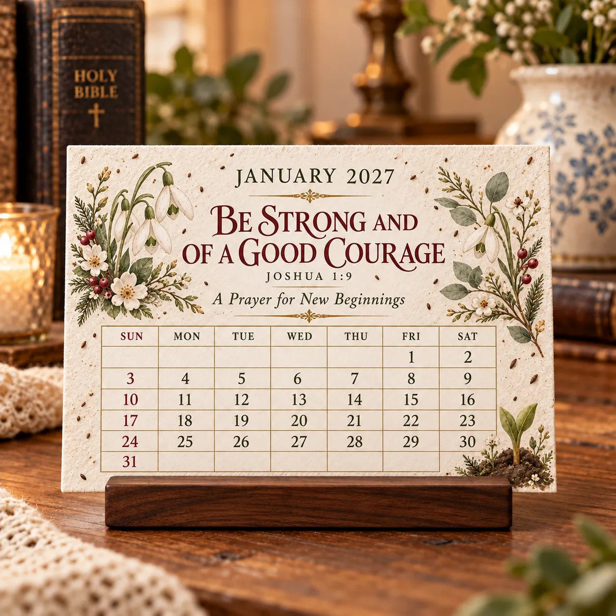 ⏳ Last Day 49% OFF – 🌱 2027 Prayers That Bloom Plantable Prayer Calendar
