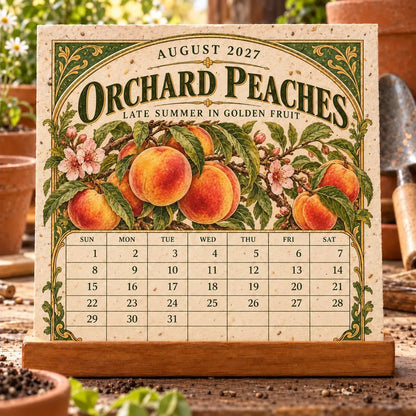🌱 2027 Heirloom Garden Plantable Seed Calendar🌼