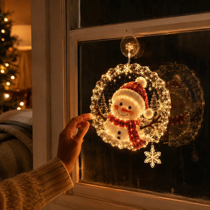 🎄Lighted Christmas Window Decoration with Suction Cup