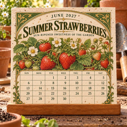 🌱 2027 Heirloom Garden Plantable Seed Calendar🌼