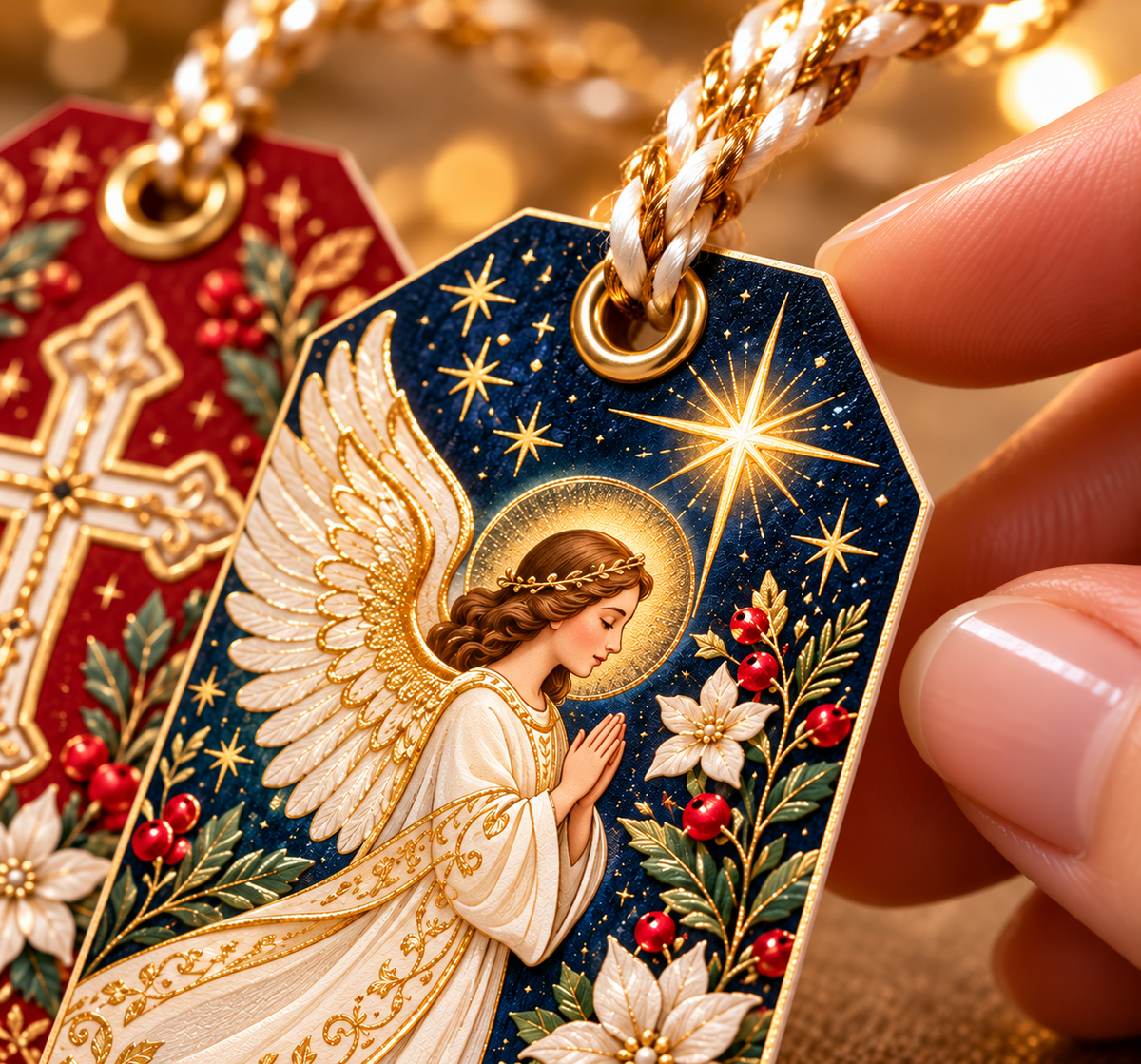 🎁12 CHRISTMAS GIFT TAGS WITH BIBLICAL BLESSINGS📖