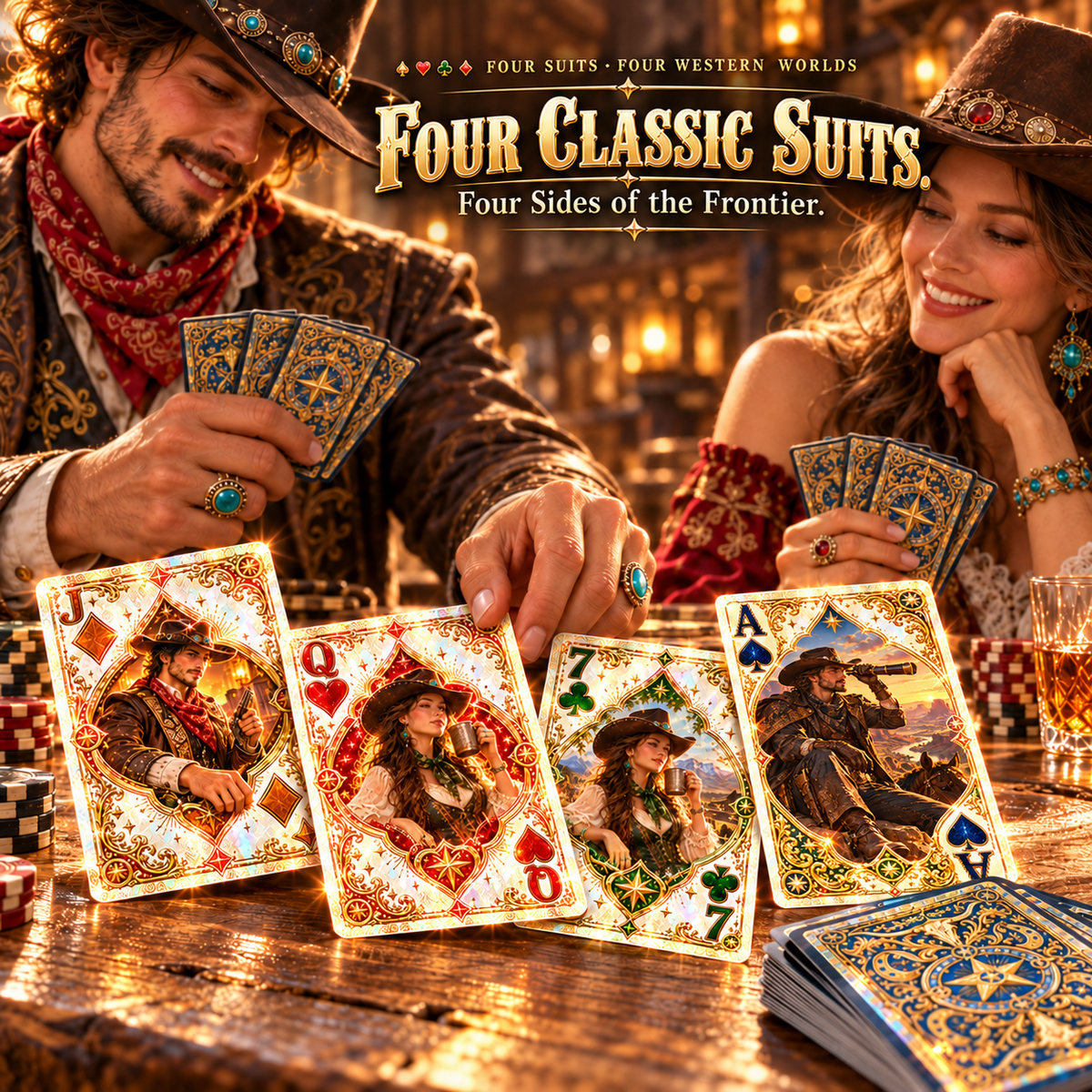 🤠Christmas Holiday Cheer Playing Cards