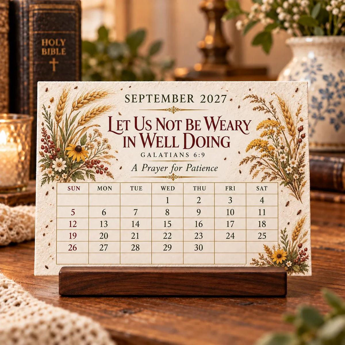 ⏳ Last Day 49% OFF – 🌱 2027 Prayers That Bloom Plantable Prayer Calendar