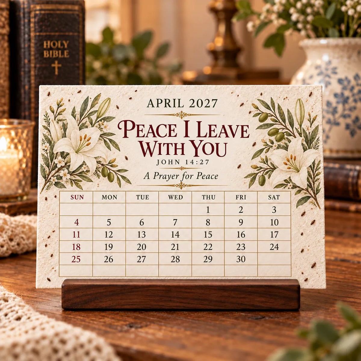 ⏳ Last Day 49% OFF – 🌱 2027 Prayers That Bloom Plantable Prayer Calendar