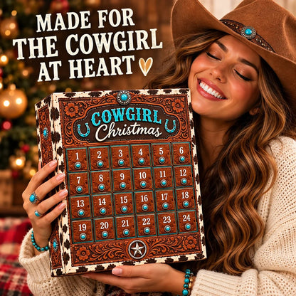 🤠24-Day Cowgirl Christmas Countdown Calendar(✨Buy 2 Free Shipping)