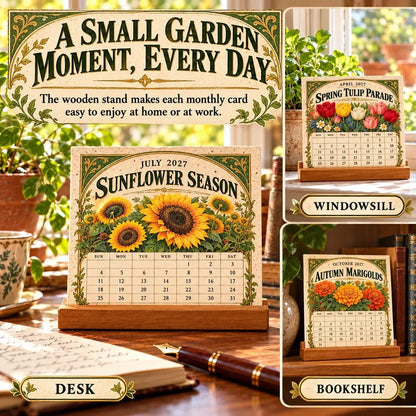 🌱 2027 Heirloom Garden Plantable Seed Calendar🌼