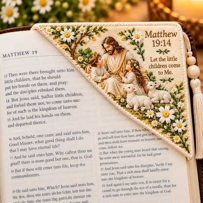 🔥LAST DAY 50% OFF - ✝️ Embroidered Bible Corner Bookmarks