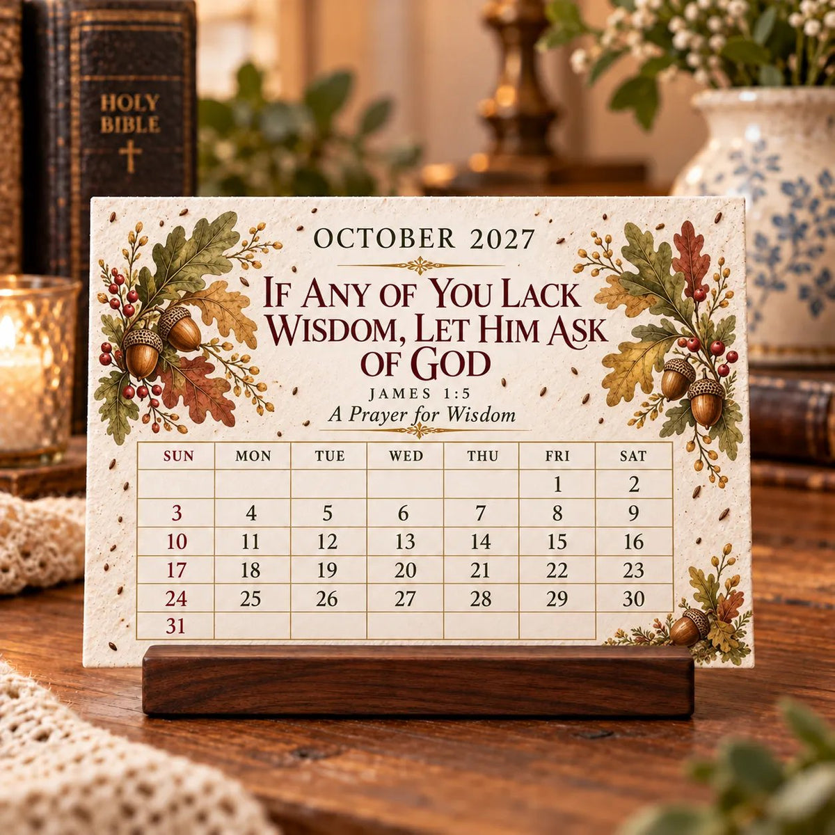 ⏳ Last Day 49% OFF – 🌱 2027 Prayers That Bloom Plantable Prayer Calendar