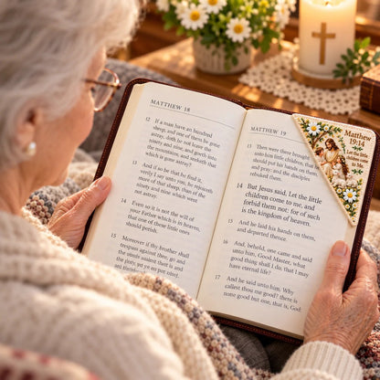 🔥LAST DAY 50% OFF - ✝️ Embroidered Bible Corner Bookmarks