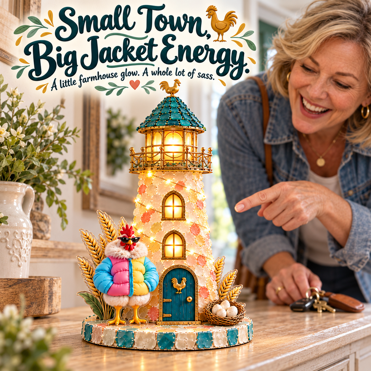 Chicken Lighthouse Diy Kits