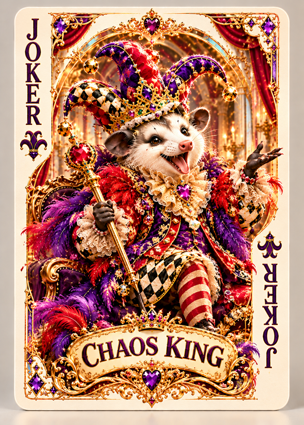 THE UNHINGED ANIMAL DECK — THE CHAOS FASHION SHOW
