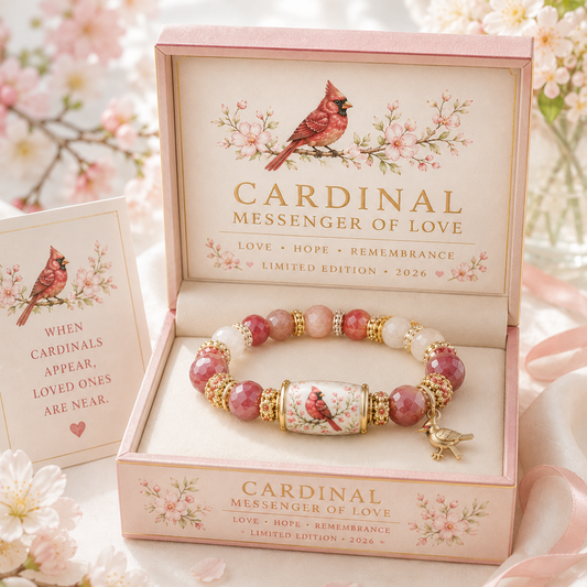 ❤ Love, Remembrance & Cardinal Blessings 🕊️ | 2026 Limited Edition Bracelet