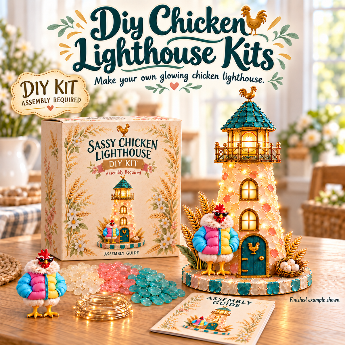 Chicken Lighthouse Diy Kits
