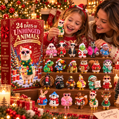 🔥😂Unhinged animals – 24-Day Christmas Advent Calendar