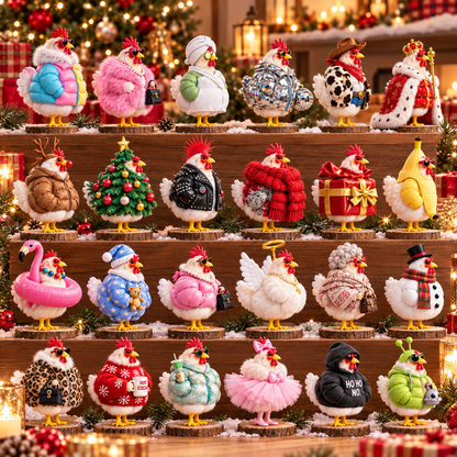 🔥😂Sassy Clucks – 24-Day Christmas Advent Calendar