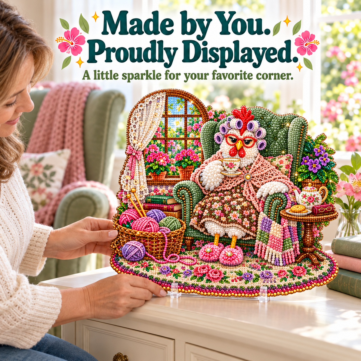 🐔Sassy Chicken Diamond Painting Kits