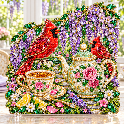 🐦Cardinal Garden Diamond Art Kits