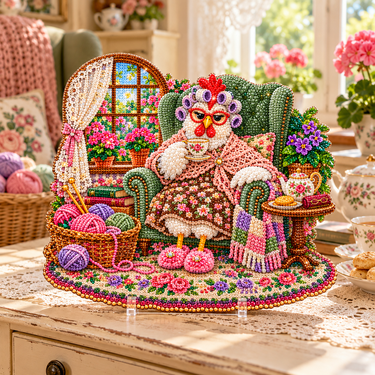 🐔Sassy Chicken Diamond Painting Kits