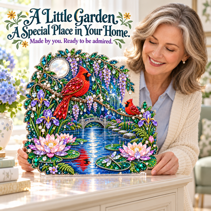 🐦Cardinal Garden Diamond Art Kits