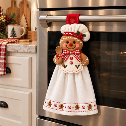 Christmas Hanging Kitchen Hand Towel