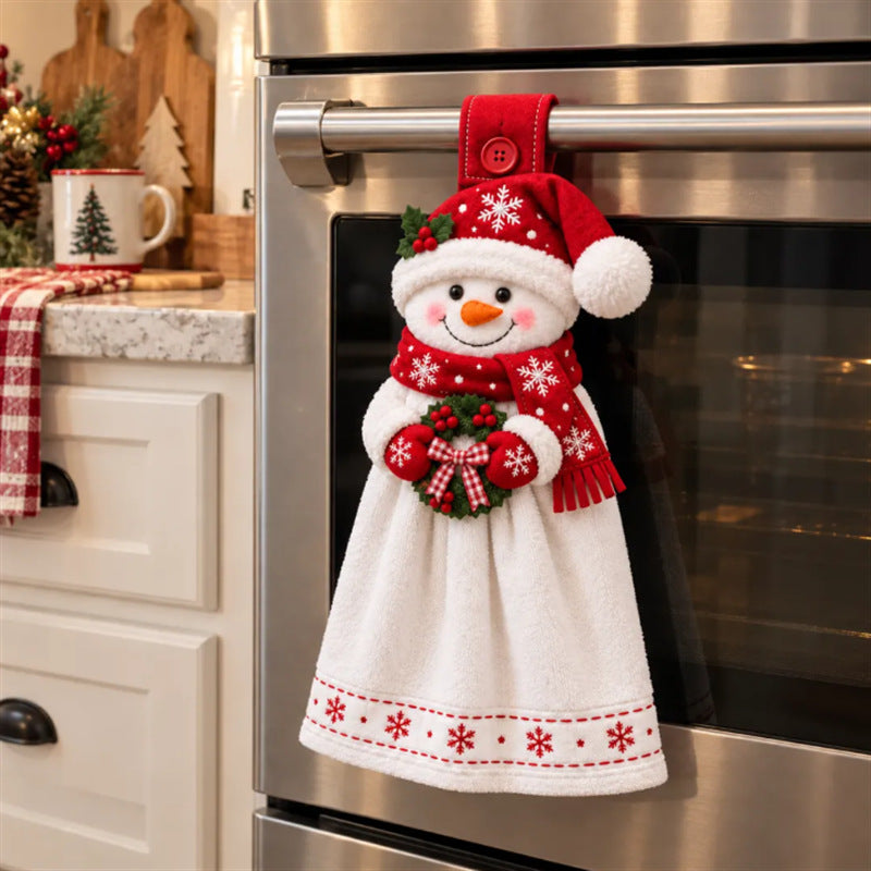 Christmas Hanging Kitchen Hand Towel