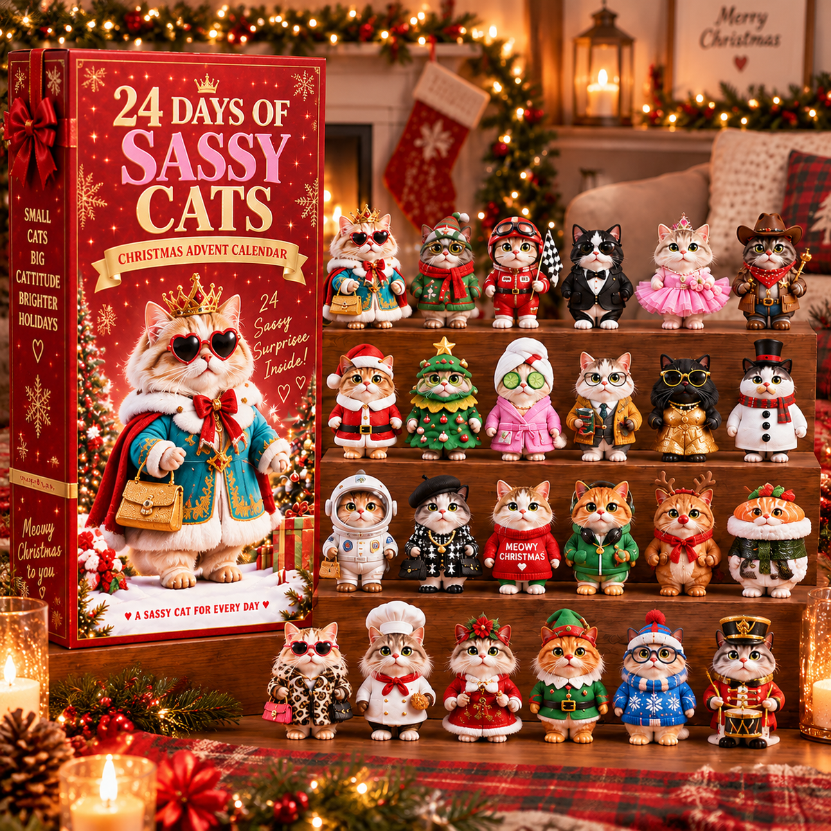 🔥😂Sassy Clucks™ – 24-Day Christmas Advent Calendar