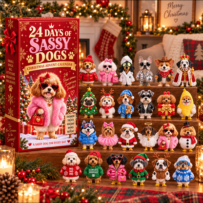🔥😂Sassy Clucks™ – 24-Day Christmas Advent Calendar
