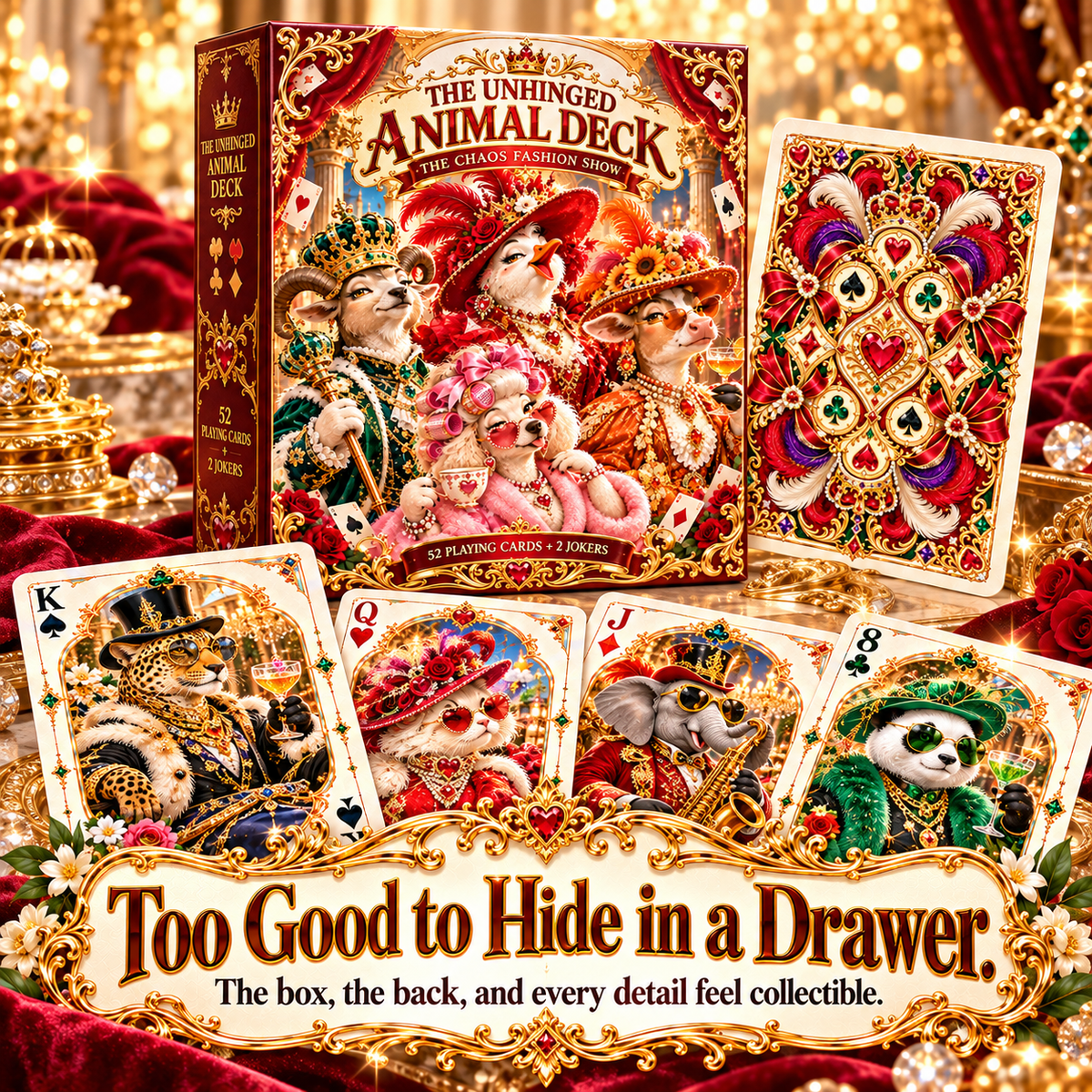 THE UNHINGED ANIMAL DECK — THE CHAOS FASHION SHOW