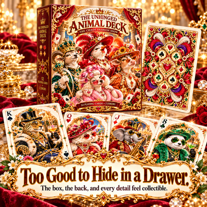 THE UNHINGED ANIMAL DECK — THE CHAOS FASHION SHOW