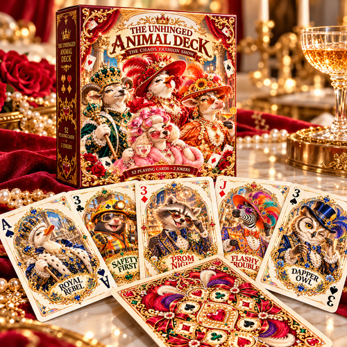 THE UNHINGED ANIMAL DECK — THE CHAOS FASHION SHOW