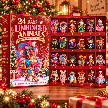 🔥😂Unhinged animals – 24-Day Christmas Advent Calendar
