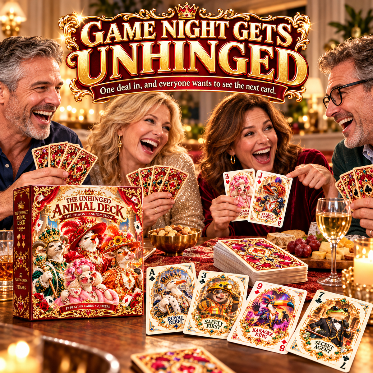 THE UNHINGED ANIMAL DECK — THE CHAOS FASHION SHOW