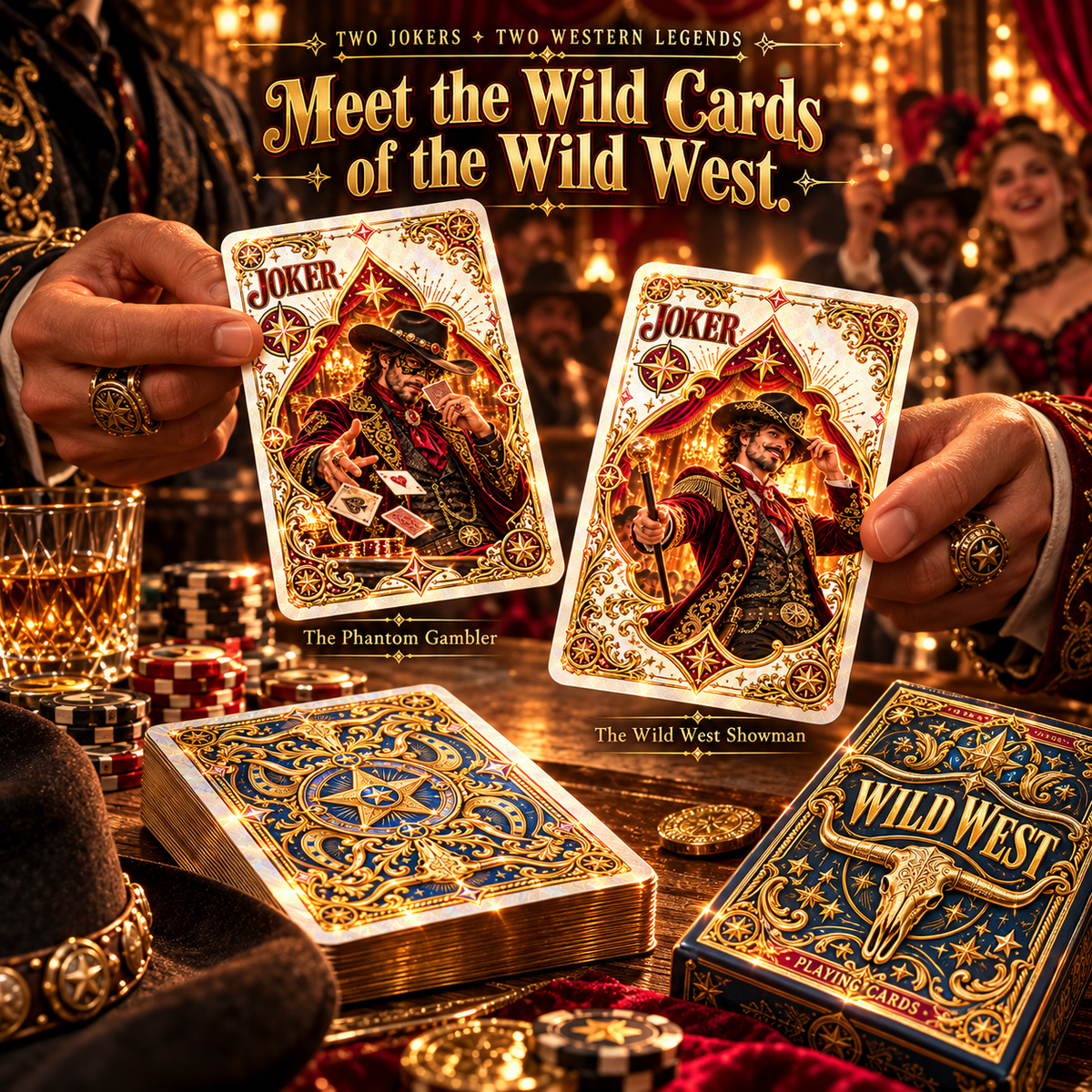 Christmas Holiday Cheer Playing Cards
