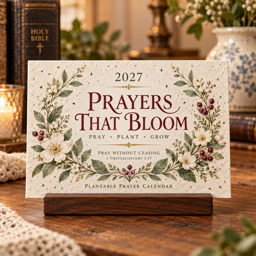 ⏳ Last Day 49% OFF – 🌱 2027 Prayers That Bloom Plantable Prayer Calendar