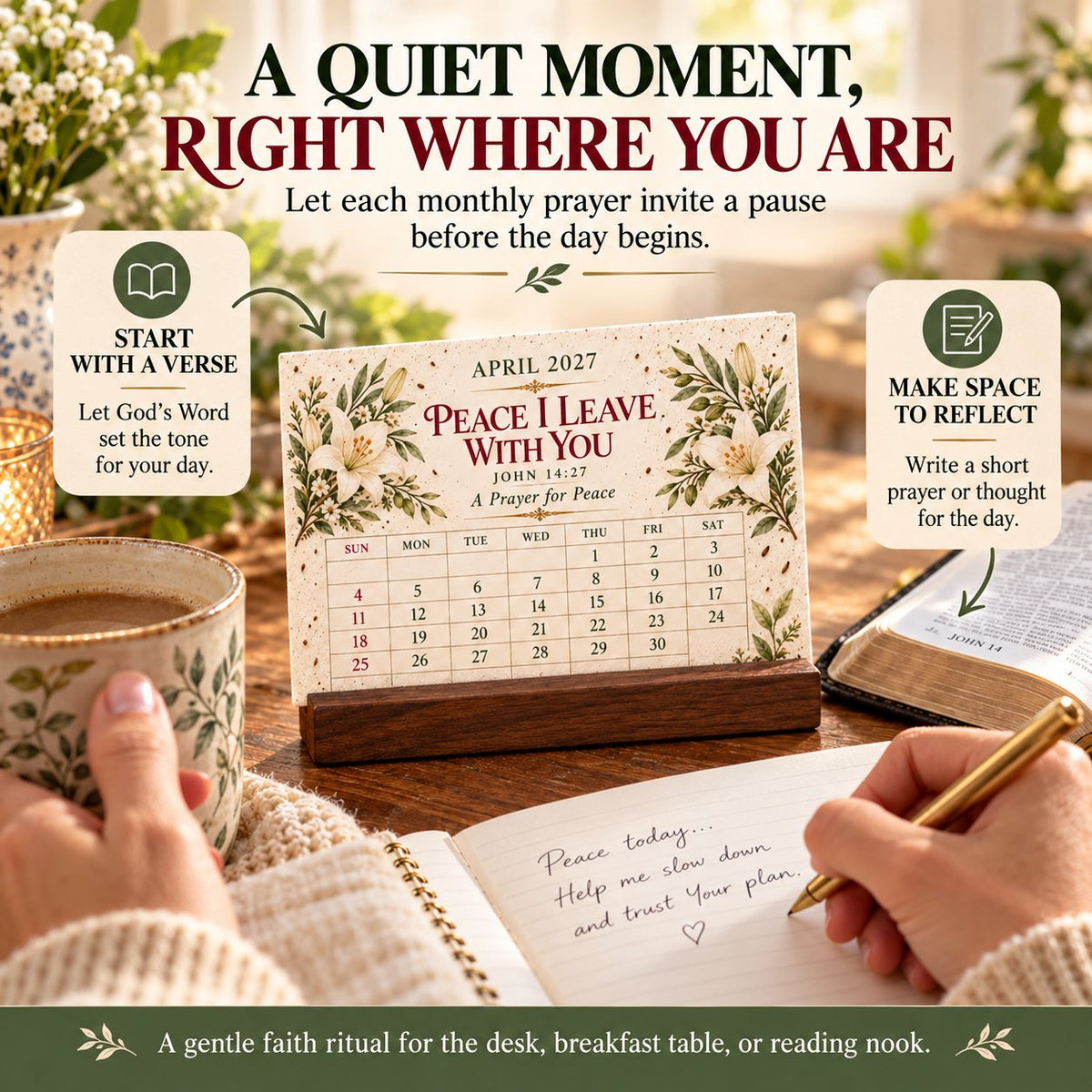 ⏳ Last Day 49% OFF – 🌱 2027 Prayers That Bloom Plantable Prayer Calendar