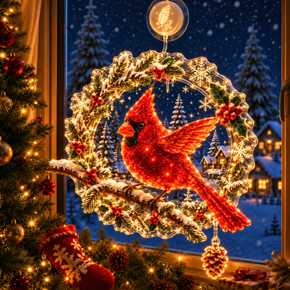 🎄Lighted Christmas Window Decoration with Suction Cup