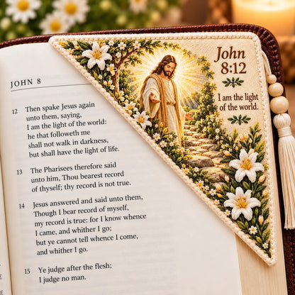 🔥LAST DAY 50% OFF - ✝️ Embroidered Bible Corner Bookmarks