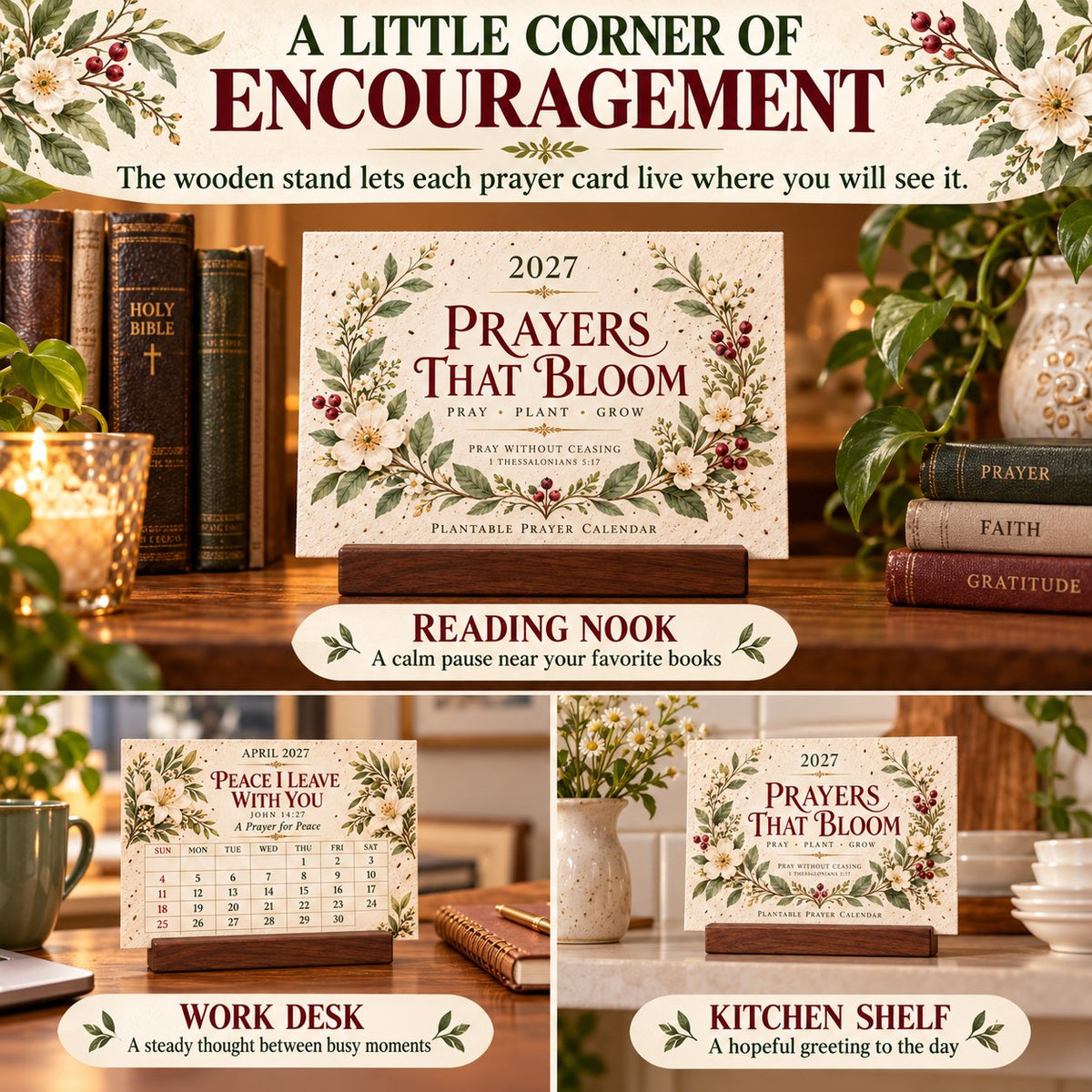 ⏳ Last Day 49% OFF – 🌱 2027 Prayers That Bloom Plantable Prayer Calendar