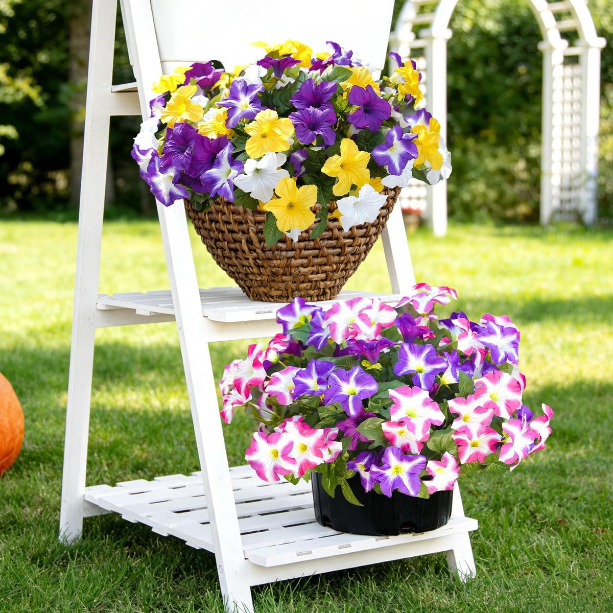 UV Resistant Fake Silk Morning Glory